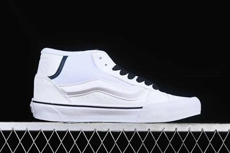 All categories Vans Vans series Vans Mid Vans Zhongbang Vans Knu Skool Vans official fat version of mid-top bread shoes VN000CQ97WTD